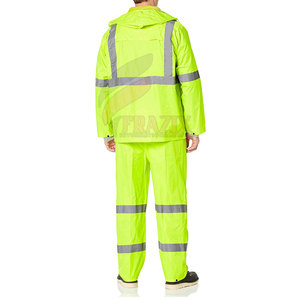 Traje de Trabajo Profesional de Alta Visibilidad en Poliéster, Duradero, de Secado Rápido, Tallas Grandes, Ofrece Protección y Flexibilidad en el Lugar de Trabajo - Product Image 2