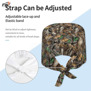 <b>Scrub</b> <b>Caps</b> Bulk Working <b>Cap</b> Premium Quality Surgical <b>Caps</b> For Nurses With Custom Options - Product Image 4