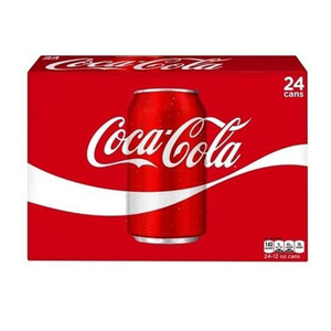 Coca Cola Zero Sin Azúcar Lata 330ml x 24 Paquete de Cartón Coca Cola Refresco - Product Image 1