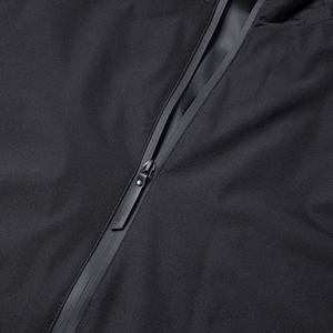 Unisex Casual Windproof Hooded Zipper <b>Jacket</b> Finished Eco-friendly Nylon Outdoor Fashion Outerwear Stand Collar Front Logo - Product Image 5