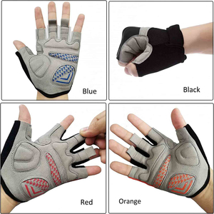 Guantes Profesionales de Halterofilia, Medios Dedos, Transpirables, Impermeables, Unisex - Último Modelo - Product Image 6