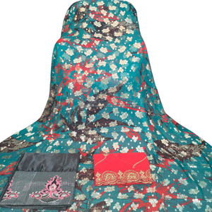 Robe élégante pour femmes somaliennes Dirac Gabasaar Collections Shubham de haute qualité avec combinaison colorée de style flammé sergé Soudan - Product Image 3