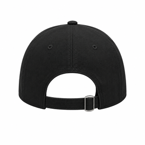 Unisex 6-Panel <b>Baseball</b> <b>Cap</b> Solid <b>Black</b> 100% Cotton Denim Hip Hop 3D Embroidery Fitted Adjustable Casual Four Seasons Adult Hat - Product Image 2
