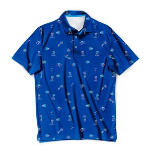 Camiseta de manga larga con botón frontal de sublimación personalizada de secado rápido transpirable de primera calidad y diseño multibolsillo - Product Image 3