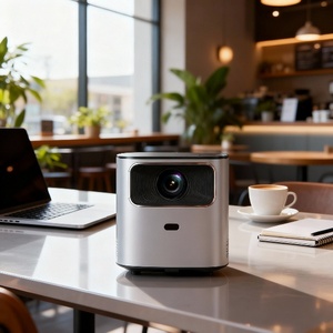 Mini Proyector de Espejo Sudex de 5000 Lúmenes, Proyector de Video LED Inteligente Android Portátil para Cine en Casa - Product Image 4