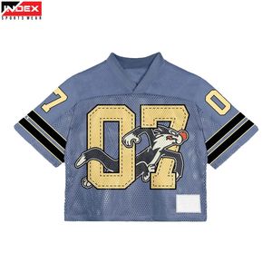 Camiseta de fútbol de malla de alto rendimiento, transpirable, personalizada para equipos, para entrenamiento. - Product Image 1