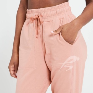 Women's Outdoor Running Polyester/Cotton Fleece Tracksuit <b>Overalls</b> Eco-Friendly Breathable Sports Stretch Training Trousers Zip - Product Image 4