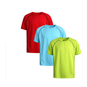 T-shirt personnalisé 100 % coton pour enfants, coupe décontractée grande taille, nouveau design tendance, col rond, coton doux uni, t-shirt homme - Product Image 2