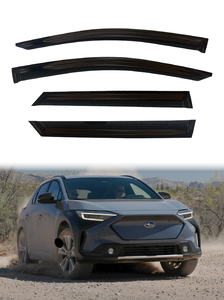 GCS SB959 2023-On Subaru Solterra Car Deflectors Durable Acrylic Window Visor <b>Sun</b> Shade Door Rain Guard Vent Double Adhesive 3M - Product Image 2