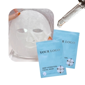 Masque en tissu hydratant Hydra en gros à l'acide hyaluronique et à l'aloe vera, masque facial hydratant, soins de la peau sous marque privée, produits de beauté - Product Image 1