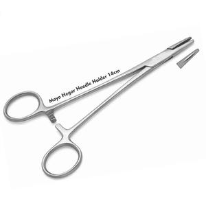 Kit complet de 15 instruments chirurgicaux médicaux en acier inoxydable pour toilette et suture, avec pinces, ciseaux et ensemble T&C, par Dentavex - Product Image 4