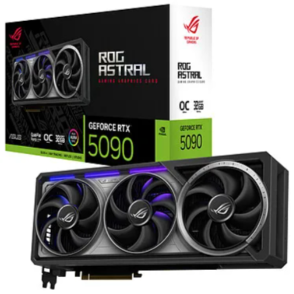 Brand New ROG Astral GeForce RTX 5090 32GB GDDR7 OC Edition Water Cooler Desktop Unopened Graphics Card