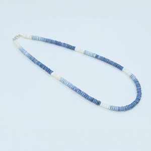 Natural Blue <b>Opal</b> Smooth Heishi Tyre Gemstone Choker <b>Necklace</b> 6mm <b>Opal</b> Jewelry For Women Blue <b>Opal</b> <b>Necklace</b> Wholesale Price Bulk - Product Image 2