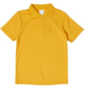 T-shirt polo à manches courtes pour hommes, tissu jersey respirant 100% coton, logo personnalisable, anti-boulochage, vêtements solides pour hommes - Product Image 1