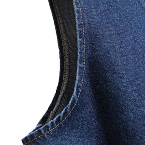 Nouveau design Gilet en toile à col roulé pour homme, sans manches, léger, décontracté, pour l'hiver, prix de gros, prix abordable, personnalisable - Product Image 3