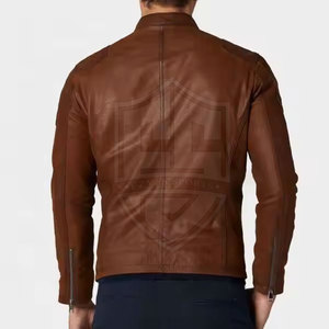 Best Price Men Leather Jacket Top Quality Leather Jacket <b>Winter</b> Comfortable Leather Jacket For Sale - Product Image 2