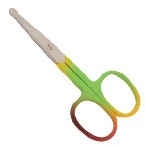 Stainless Steel Manicure Scissors Curved Sharp Blade Square Hole Handle Durable Right-Handed Cuticle Care Nail Art Tool for - Product Image 4