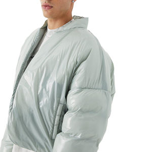 Blouson matelassé noir de haute qualité 2026 – Garde au chaud – Blousons matelassés pour hommes – Blouson d'hiver pour adultes - Product Image 3
