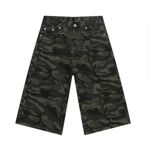 Pantalones Cortos Casuales de Verano de Mezclilla Desgastada de Alta Calidad, Personalizados, Lisos, Transpirables, de Nailon/Algodón, para Carpintero - Product Image 6