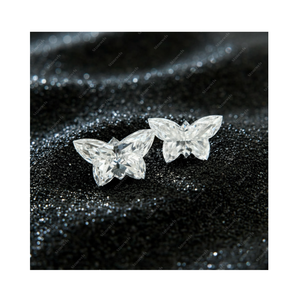 Stonewels IGI สำหรับ0.5ct ที่ได้รับการรับรองขายส่งห้องปฏิบัติการสร้าง HPT CVD สังเคราะห์ผีเสื้อหลวมเพชรตัดจาก gujarat - Product Image 1