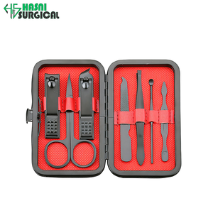 Surgical Instruments Manufacturer in Pakistan 7-Piece Manicure & <b>Pedicure</b> <b>Set</b> with Nail Clippers - Product Image 4