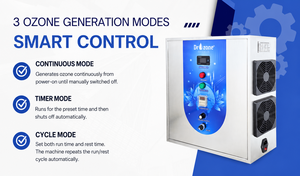 เครื่องกำเนิดโอโซน 10 กรัม/ชม. Dr.Ozone D10S เครื่องบำบัดน้ำอุตสาหกรรม กำจัดกลิ่น และฆ่าเชื้อโรค - Product Image 2