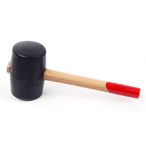 Martillo <span class=keywords><strong>de</strong></span> <span class=keywords><strong>Goma</strong></span> con Mango <span class=keywords><strong>de</strong></span> Madera, Herramienta Manual Duradera y Segura, Martillo <span class=keywords><strong>de</strong></span> Reflejos con Soporte OEM para Trabajos <span class=keywords><strong>de</strong></span> Madera - Product Image 3