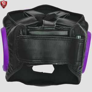 Protector de Cabeza de Piel de Vacuno de Primera Calidad, Tejido de Secado Rápido, Color Personalizado, Casco de Protección para MMA, Sparring, Boxeo y Lucha - Product Image 3