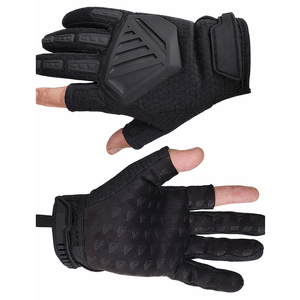 Guantes Tácticos de Medio Dedo para Hombre, Resistentes a Pinchazos, Multiusos, con Múltiples Capas de Costuras y Diseño Antideslizante - Product Image 5