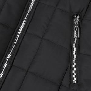 Veste matelassée longue pour femme de haute qualité avec fourrure intérieure, 100% coton rembourré, épaisse et lourde, manteau matelassé pour femme - Product Image 3