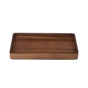 Bandeja de Servir de Madera Oscura Tradicional, Perfecta para Banquetes Formales y Eventos Culturales, con Estilo para sus Necesidades de Servicio - Product Image 6