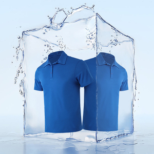 เสื้อโปโลปักโลโก้แบบกำหนดเองปี 2024 เสื้อกีฬาโปโลผ้าโพลีเอสเตอร์ 100% แห้งเร็ว ระบายอากาศได้ดี เหมาะสำหรับกอล์ฟ เสื้อโปโลผู้ชาย - Product Image 2