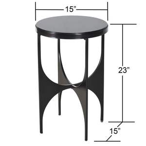 Mesa Auxiliar Metálica Multiusos con Revistero Integrado para una Sala de Estar Organizada y un Diseño de Muebles Funcional - Product Image 6