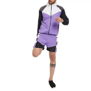 New Hot Selling Wholesale Custom Women <b>Black</b> <b>Windbreaker</b> Sets Sweat Suits Customized Windproof <b>Windbreaker</b> Jacket Pant Set - Product Image 1