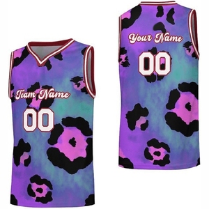 Tenues de basketball personnalisées pour hommes, grandes tailles, été, respirantes, séchage rapide, ensemble maillot et short de sport - Product Image 3