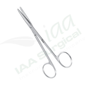 กรรไกรผ่าตัดแบบละเอียดอ่อน IAA SURGICAL INSTRUMENTS ขนาด 12.5 ซม. ผลิตจากสแตนเลสสตีล สำหรับการปฐมพยาบาลและผ่าตัด ได้รับการรับรองมาตรฐาน CE - Product Image 6
