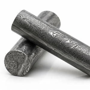 เหล็กดามัสกัสแบบแท่ง ปรับแต่งได้ตามต้องการ เหล็กมีลวดลายอย่างมืออาชีพ วัสดุแข็งแรงทนทาน โครงสร้างพรีเมียม งานโลหะคุณภาพสูง - Product Image 2