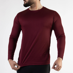 New Arrival Trendy Full Sleeve Shirts For Men, In <b>Maroon</b> With Black Color Streetwear Style Casual Slim Fit Long Sleeve <b>Tops</b> - Product Image 1