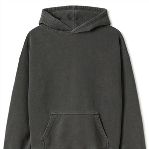 Sudadera con Capucha Extra Grande Personalizada con Bordado, Unisex, de Algodón Grueso, Estilo Urbano - Product Image 2