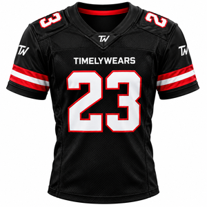 Camiseta de Fútbol Americano Isiah Pacheco 10 Mahomes para Hombre, Réplica 1:1 de Alta Calidad, Roja, Negra y Blanca, Cosida, Edición Limitada Original - Product Image 5