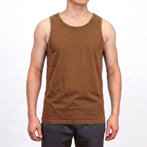 Hot Custom Pure Cotton <b>Men's</b> Fitness Tank Tops Plus Size Gym Muscle Training <b>Singlets</b> <b>for</b> <b>Man</b> Sport Running Sleeveless T-Shirt - Product Image 1
