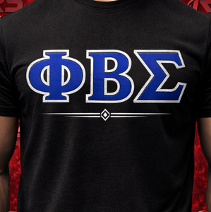 T-shirts de fraternité personnalisés en coton 100% de haute qualité en gros pour les clubs universitaires et Sigma Beta Phi - Product Image 2