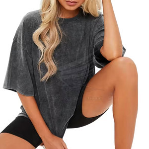 T-shirt pour femme à porter au quotidien, en toile douce et légère, respirant et confortable pour l'été - Product Image 4