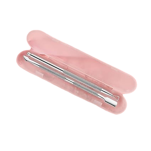 Pousse-cuticules double embout, double tête, bord de précision, poignée ergonomique antidérapante - Product Image 6