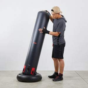 กระสอบทรายผ้าใบหนาสำหรับฝึกซ้อมมวย MMA คิกบ็อกซิ่ง มวยไทย และคาราเต้ - Product Image 4