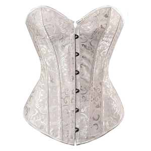 Corsets et bustiers sexy à lacets pour femmes grandes tailles, corsets overbust, robe corset - Product Image 1