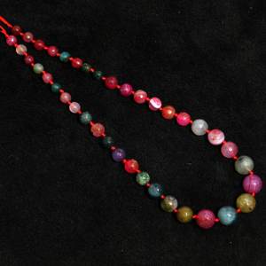 Cuentas Redondas de Ágata Blanca de 8-15 mm para Hacer Joyas, Pulseras, Collares y Pendientes - Product Image 2