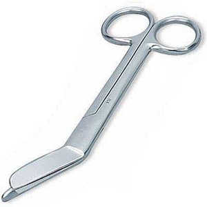 กรรไกรตัดผ้าพันแผลสแตนเลสเกรดผ่าตัด ขนาด 14 ซม. 18 ซม. สำหรับพยาบาล - Product Image 2