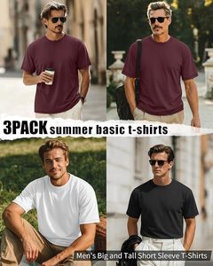 Camiseta de Algodón Premium para Hombre, Estilo Nuevo, Tacto Suave, Tejido Transpirable, Prenda Informal de Moda, Ropa de Calle de Verano, Venta al Por Mayor - Product Image 5
