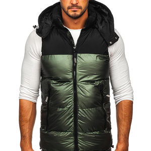 2026 Premium Quality Wholesale Men Casual Winter Windproof Waterproof Reversible Breathable Polyester/Cotton Stand Front - Product Image 3